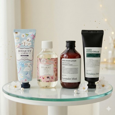 부케가르니 바디워시 바디로션 핸드크림 4종세트