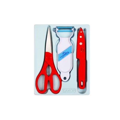 주방가위02+미용야채칼+과도 JW-1720B