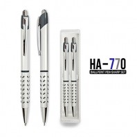 HA-770 볼펜+샤프 세트(금속)