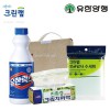 친환경스위트홈세트41호(유한양행 유한락스+크린랩지퍼백+항균망사수세미)