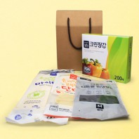 크린 위생장갑 200매 주방용품 장갑 4종세트