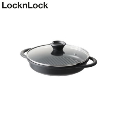 락앤락_005IHBLK 멀티 원형 그릴팬 22cm
