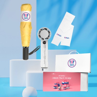 라이프스타일 24호 (쿨링 선풍기+국산 쿨토시+크로커다일 3단 슬림 암막 우양산세트)