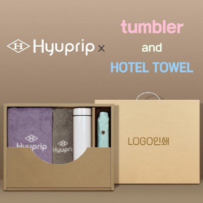 협립3단50카본6K초경량고밀도암막수동우양산 +협립코마바스타월1P+협립호텔코마170타월1P+스마트온도계텀블러
