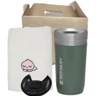 카카오 스탠리 2종세트 (카카오 세면타올150g+스탠리 고진공텀블러473ml)