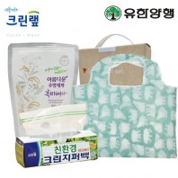 친환경스위트홈세트31호(크린랩지퍼백+유한양행주방세제+특대형시장가방)