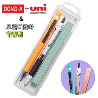 동아제트샤프+제트스트림0.5볼펜+모란디칼라형광펜 3P세트
