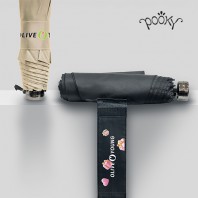 [푸키] 3단 시그니처 슬림 솔리드 암막 우양산