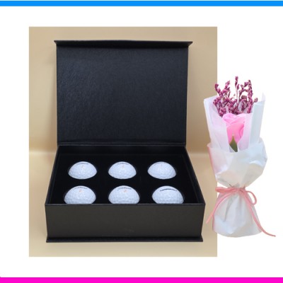 타이틀리스트 벨로시티 6구 선물세트 (2pc) 사바리케이스 포함