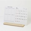 자작펜홀더 북타입형 탁상달력 (위클리스케줄)