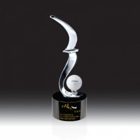 9163 금속 골프 트로피 (110*285*100mm)