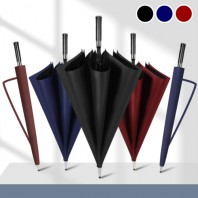 WB014 비단비 70-8K 센서블 핸들 암막 코팅 화이버 장우산