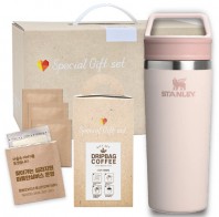 브랜드생활건강세트 5-2호 (스탠리 카페투고머그473ml+ 드립백커피 4p세트)