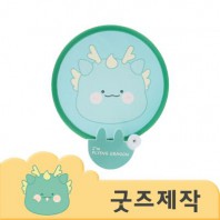 ZA509 [커스텀굿즈] 풀오버인쇄 데일리 초소형 접이식 부채 (박스제작가능)