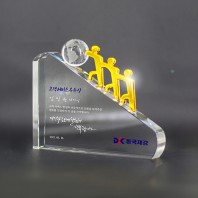 위촉 정년 퇴직 공로 우수사원 축하 기념 감동 선물패 : ART436