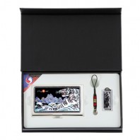 백호자개명함+백호자개USB(8GB~64GB)