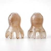 문어 괄 마사지 듀오세트 두피 얼굴 릴렉스 케어