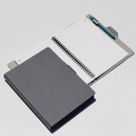 25년_18절 스프링 매직레더 레더그레이 다이어리[특허제품]