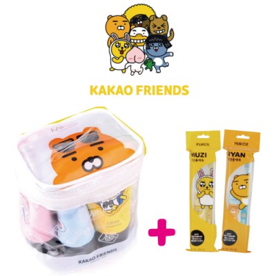 카카오프렌즈 5종 미니스 여행용 양치세트