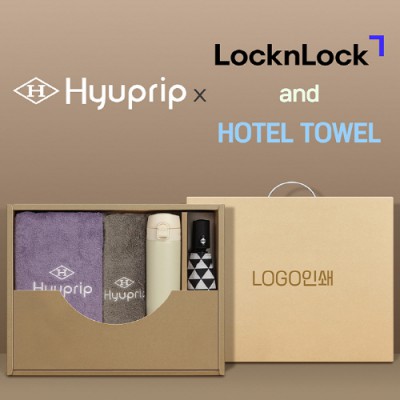 협립3단미니스타앵글완전자동우양산 +협립코마바스타월1P+협립호텔코마170타월1P+락앤락슬림핏원터치텀블러