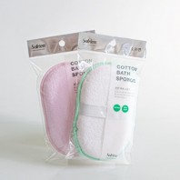소프렌 베이비 목욕 스폰지 / 순면 베이비 목욕 스폰지 / 유아용 목욕 스폰지