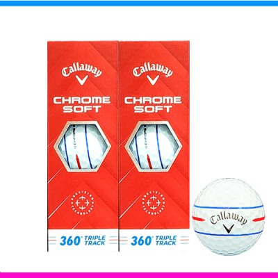 캘러웨이 크롬소프트 360 트리플트랙 6구(3pc)