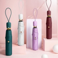 CH542 에코라이프 파스텔 UV차단 태양보호 완전자동 양산 3단우산