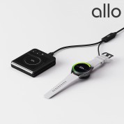 알로코리아 UC203W 2in1 갤럭시워치 애플워치 무선 충전기 케이블