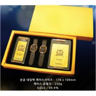 순금 골프네임텍 2P세트