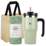 스핀 텀블러 600ml + 타올 선물세트