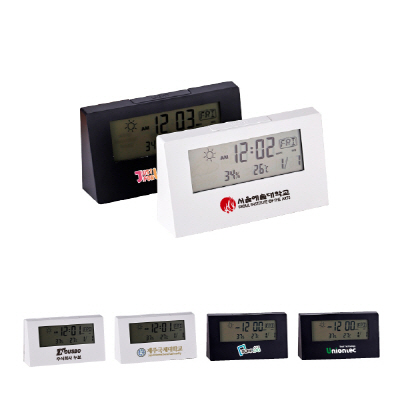 프리미엄 LED 탁상시계 13.3x7.3x3.2cm