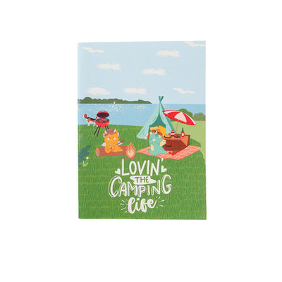 ZA564 [커스텀굿즈] 풀오버인쇄 박물관/체험관 굿즈제작 크라프트 재질 B5 노트 (박스제작가능)