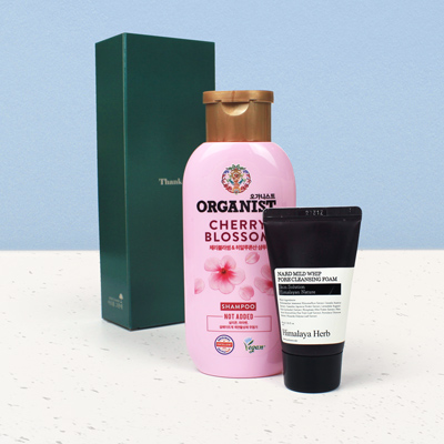 LG오가니스트 샴푸 나드 폼클렌징 2종 세트