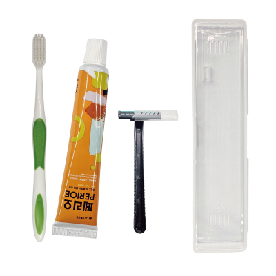 순수페리오치약칫솔면도기세트