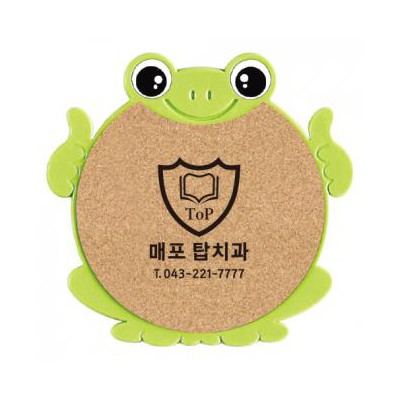 개구리콜크 냄비받침