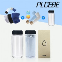 [플씨드] 무지 쿨마스크 + 고급 밴딩쿨토시 세트  + 보틀350ml