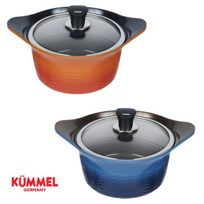 독일쿠멜 세라믹코팅 인덕션겸용IH 양수냄비 20cm