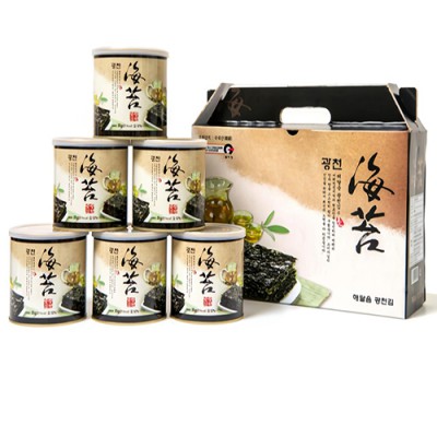 재래 캔김 6p 광천김 설선물 추석