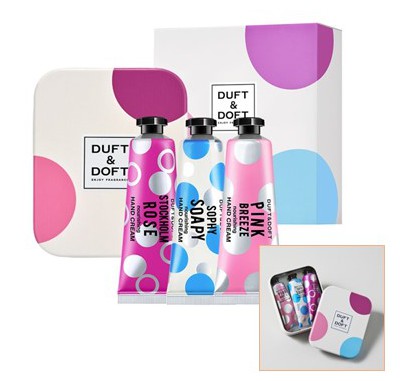 [더프트앤도프트] 핸드크림 25ml 3종 틴케이스