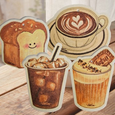 대영  친환경 카페시리즈 셀룰로오스 압축수세미 (캐릭터, 로고 인쇄가능)