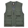 무료인쇄 캐주얼 멀티 포켓 낚시 작업용 조끼
