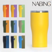 나빙 9가지 자연을 담은 진한빛 304 스텐 슬라이드캡 텀블러 600ml