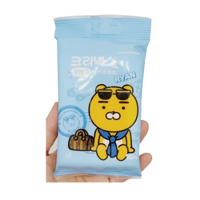 크리넥스 수앤수 카카오프렌즈 휴대용 물티슈10매
