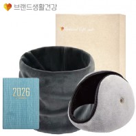 브생건 방한세트 88호(벨벳 넥워머+미니 다이어리+청음 귀마개)