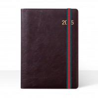 [콤마] 32절/25절/18절 스프링 다크 브라운 밴드 다이어리(프리/투데이)