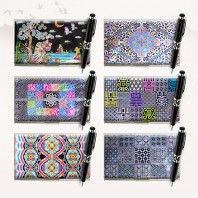 빛나 K-ART 시리즈 자개 2종세트 (자개명함케이스+자개볼펜) 6종 이미지