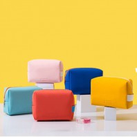 심플 칼라 파우치 다용도 미니 방수 파우치 Y2519