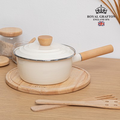 [RG] 바닐라크림 IH 법랑냄비 편수20