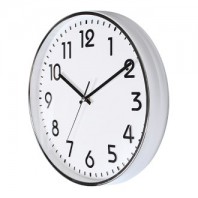 입체숫자벽 금속크롬벽시계300