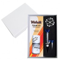 볼빅 V3 3구 볼마커칩 자석티 고급 싸바리케이스